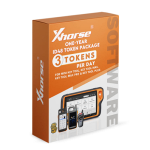   Річний пакет токенів ID48 (3 токена на день) для приладів XHORSE Mini KEY TOOL, KEY TOOOL MAX, Key TOOL MAX PRO та KEYTOOOL PLUS.