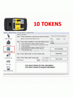 Xhorse MB 10 токенов для VVDI MB BGAи Key Tool Plus