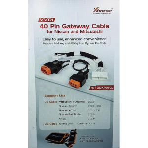 Кабель для 40 Pin Gateway Cable for Nissan and Mitsubishi XDKP91GL /Xhorse/