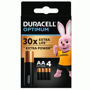 R6 DURACELL Optimum KPD 04*10  уп,1х4 шт.