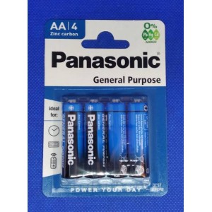 R6 PANASONIC-General Purpose (солевые батарейки)