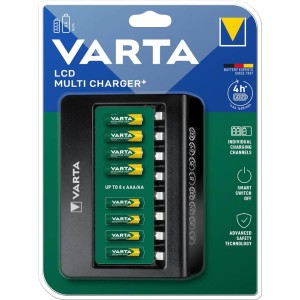Зарядний пристрій VARTA LCD MULTI CHARGER PLUS