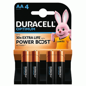 R6 DURACELL Optimum KPD 04*10  уп,1х4 шт.