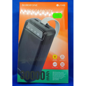 Power Bank 30000 mAh (GRAND B30A2LCD/BOROFONE) J14B