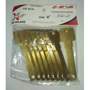 AN-SAN "V2 "заготовка для нарезки профиля_BKN-40 brass (с двойным упором)