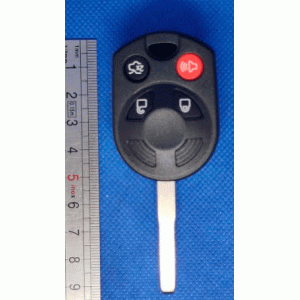 Корпус ключа Ford C-Max, Tranzit, Escape, Focus, F-350 и другие, 3+1 кнопки, лезвие HU101 /D/СУПЕР КАЧЕСТВО С ЛОГОТИПОМ !