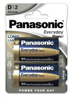 R20 PANASONIC-Everyday Power (щелочные батарейки)