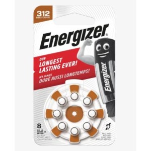 DP-312 ENERGIZER Zinc Air уп,8шт(слухові апарати)