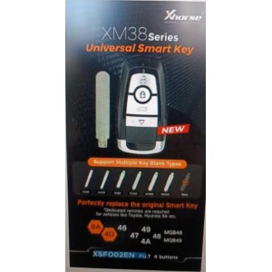 Універсальний пульт з платою І ЧІПОМ SMART KEY (XSFO02EN) (90239) без ключового доступу дві антени!