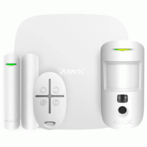 Ajax StarterKit Cam Plus (8EU) UA white комплект охоронної сигналізації