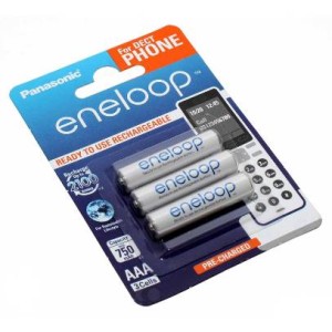 Акамулятор PANASONIC Eneloop R3-750 mAh(3шт упак)