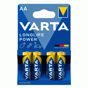 R6 VARTA HIG ENERGY/LONGLIFE POWER AA(BLI-4)ALKALINE