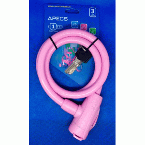 Замок велосипедный APECS PD-84-100CM-PIKN