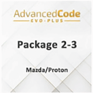 Активация Package 2-3 - Mazda/Proton для EVO Plus