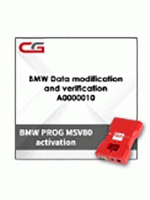 Активация BMW Data modification and verification A0000010 для программатора CGDI Prog BMW MSV80 Key Programmer