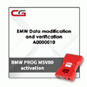Активация BMW Data modification and verification A0000010 для программатора CGDI Prog BMW MSV80 Key Programmer