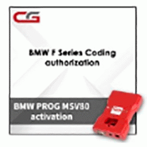 Активация BMW F Series Coding для программатора CGDI Prog BMW MSV80 Key Programmer