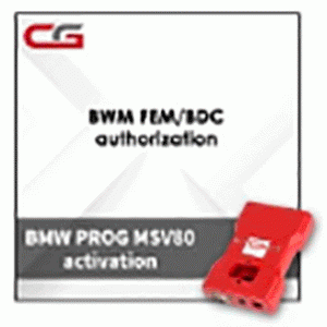Активация BWM FEM/BDC для программатора CGDI Prog BMW MSV80 Key Programmer