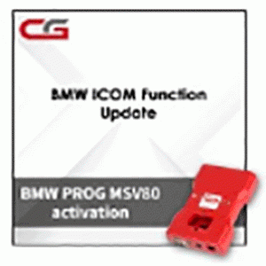Активация ICOM Function Update для программатора CGDI Prog BMW MSV80 Key Programmer