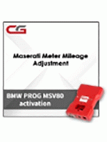 Активация Maserati Meter Mileage Adjustment для программатора CGDI Prog BMW MSV80 Key Programmer
