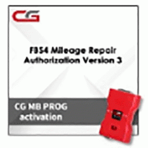 Активация FBS4 Mileage Repair Authorization Version3 CGDI для MB Key Programmer