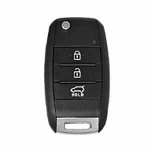 Корпус дистанционного ключа Kia Flip, 3 кнопки, без паники