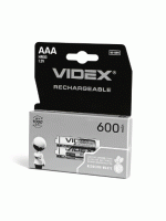 Аккумуляторы Videx HR03/AAA 600mAh double blister/2шт