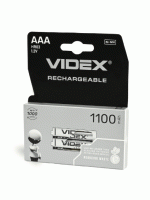 Аккумуляторы Videx HR03/AAA 1100mAh double blister/2шт
