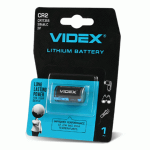Батарейка літієва Videx CR2 1шт BLISTER CARD