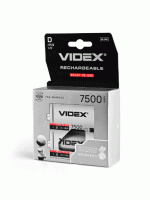 Аккумуляторы Videx HR20/D 7500mAh double blister/2шт