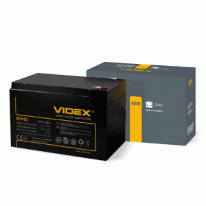 Аккумулятор свинцово-кислотный Videx 6FM12 12V/12Ah color box 1