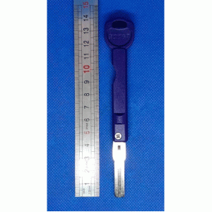 ZD-A24 Smart key ТИП 2 волна з пазом центральный 7,9 mm 2,4 mm x 29 mm х L 139 mm