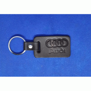 AUDI авто-брелок кожа- карта