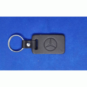 MERCEDES авто-брелок кожа- карта