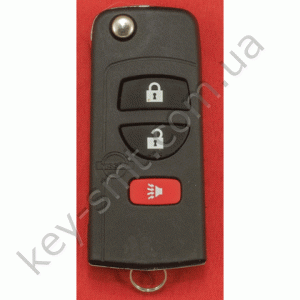 NISSAN Корпус выкидного ключа 2 кн. NSN14T PANIC (51415)I