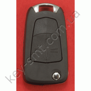 OPEL Корпус выкидного ключа 2 кн. HU100 (01.02.03/15/08)