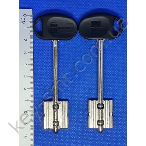 Mottura MY KEY (100mm)черная  (78х24,1х21,7хØ4,8мм) левый упор-новый профиль