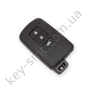 Корпус смарт ключа Toyota Rav4, Highlander, 3 кнопки, OEM /D