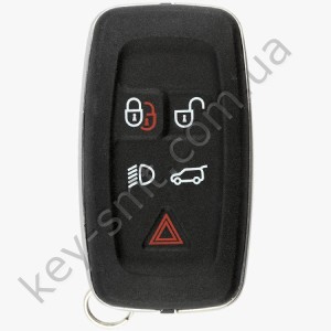 Смарт ключ Land Rover Discovery 4, Range Rover, 433 Mhz, KOBJTF10A, PCF7953, 4+1 кнопки /D