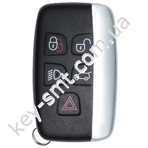 Смарт ключ Land Rover Discovery, LR2, LR4, KOBJTF10A, 315 Mhz, PCF7953P/ Hitag Pro/ ID49, 4+1 кнопки /D