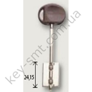 Mottura MY KEY (110mm) синий. Для замков MY KEY серий 52Y, 52YR, 54Y (оригинал с левым упором)