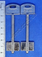 APIKO-сувальдный (81mm*4.8mm*14 mm) Украина-ОРИГИНАЛ(белый)