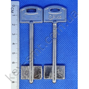 APIKO-сувальдный (81mm*4.8mm*14 mm) Украина-ОРИГИНАЛ(белый)
