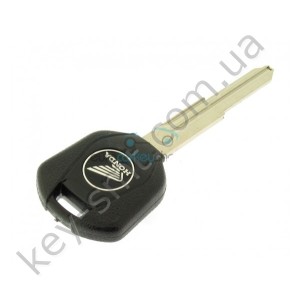 Корпус ключа с местом под чип Honda CBF600, Honda CBR1000, Honda NT700V и другие, чёрный /D