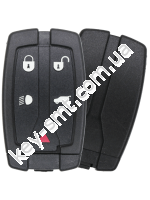Смарт ключ Land Rover LR2, 315 Mhz, NT8-TX9, PCF7945A/ Hitag 2/ ID46, 4+1 кнопки /D
