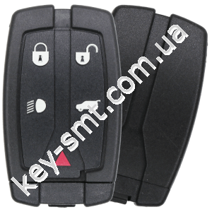 Смарт ключ Land Rover LR2, 315 Mhz, NT8-TX9, PCF7945A/ Hitag 2/ ID46, 4+1 кнопки /D