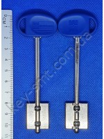 Mottura MY KEY (110mm) синий. Для замков MY KEY серий 52Y, 52YR, 54Y (оригинал с правым упором)
