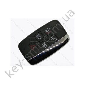 Корпус смарт ключа Jaguar F-Type, XJ, XF, F-Pace, XE, 4+1 кнопки, тип 2 /D