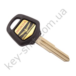 Корпус ключа с местом под чип Honda Gold Wind, лезвие HON58R /D