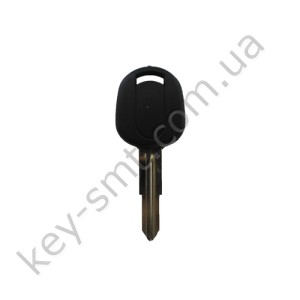 Корпус ключа с местом под чип Chevrolet Aveo, Lacetti и другие, лезвие DWO4R /D